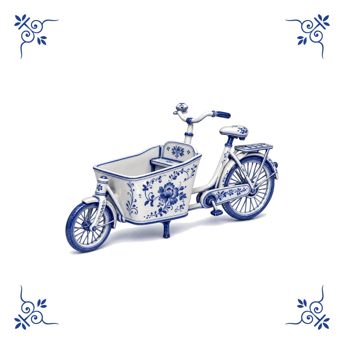 Lastenrad – Delfter Blau Fliese